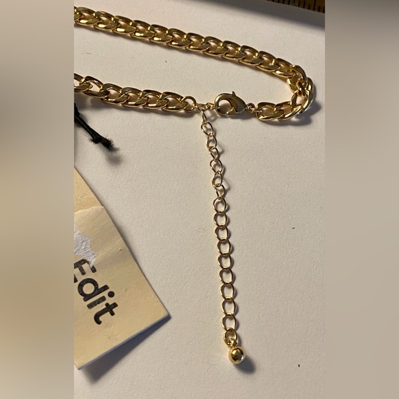 Thick Gold Tone Necklace, NWT, Nordstrom, Open Edit - Picture 4 of 6